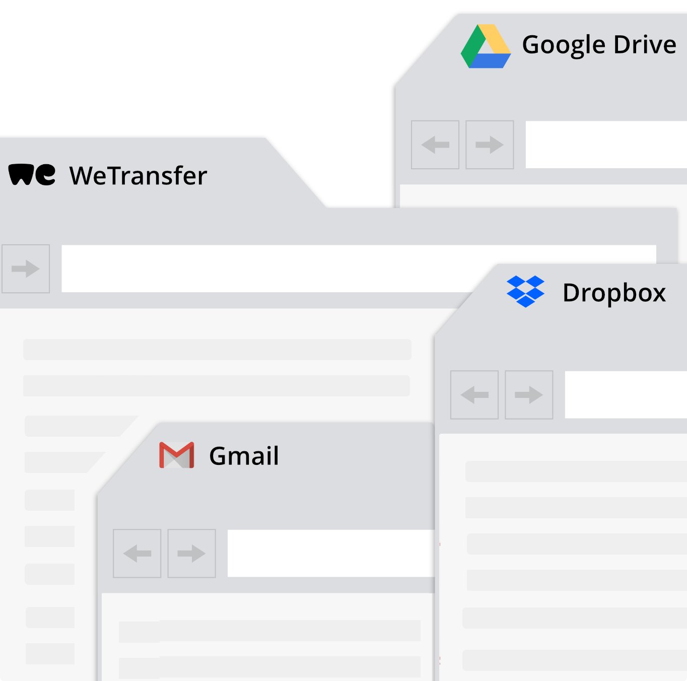 Lots of browser windows